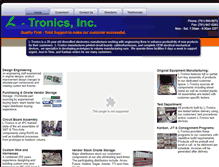 Tablet Screenshot of l-tronics.com